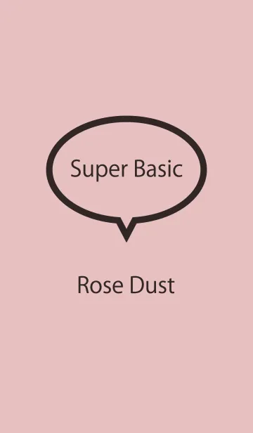 [LINE着せ替え] Super Basic Rose Dustの画像1