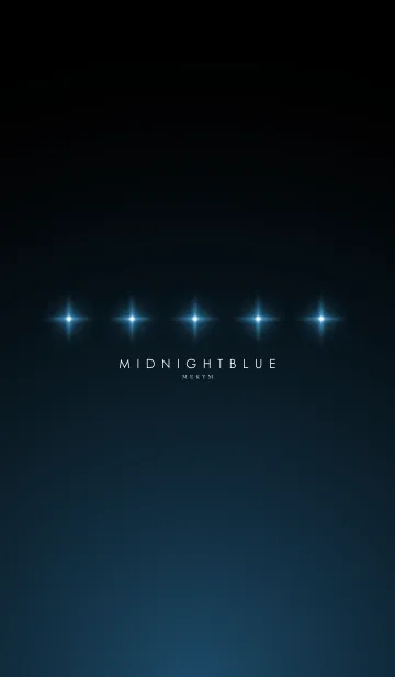 [LINE着せ替え] MIDNIGHT BLUE STARLIGHTの画像1