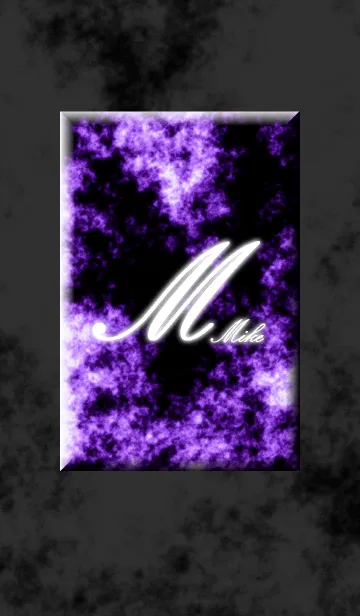 [LINE着せ替え] -M- Purpleの画像1