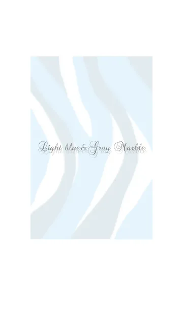 [LINE着せ替え] Gray＆light blue Marbleの画像1