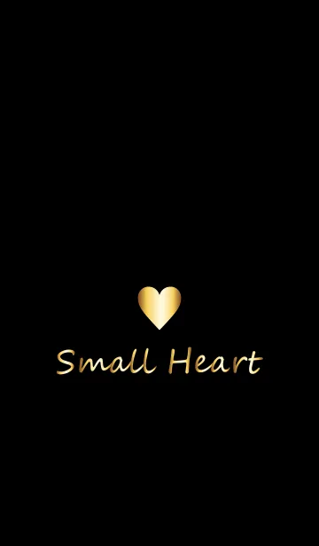 [LINE着せ替え] Small Heart *GOLD*の画像1