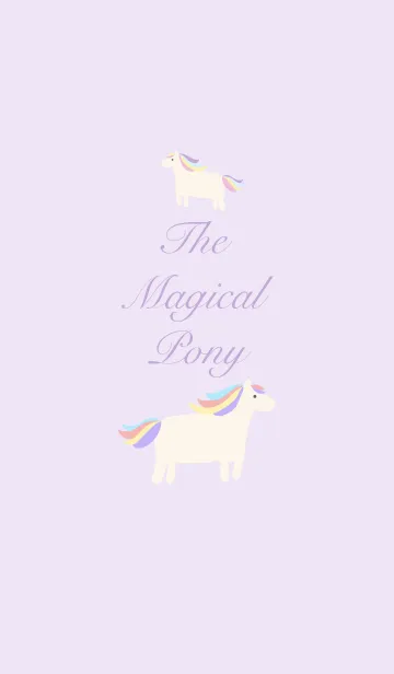[LINE着せ替え] The Magical Ponyの画像1