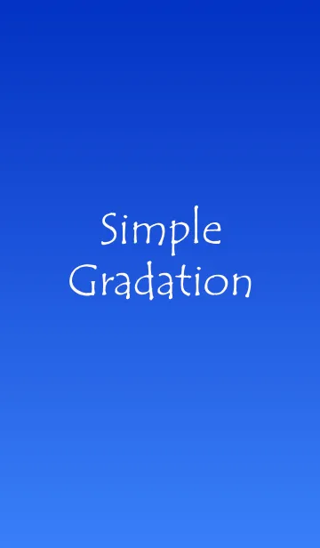 [LINE着せ替え] Simple Gradation -SKY 7-の画像1