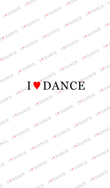 [LINE着せ替え] I♥DANCEの画像1