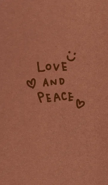 [LINE着せ替え] シンプルクラフト紙-スマイル30-の画像1