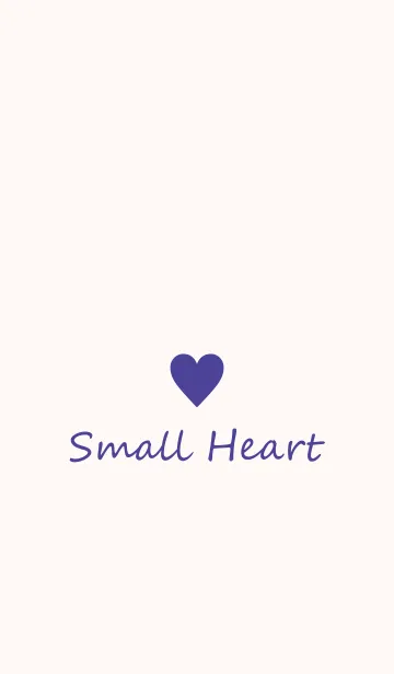 [LINE着せ替え] Small Heart *Pansy*の画像1