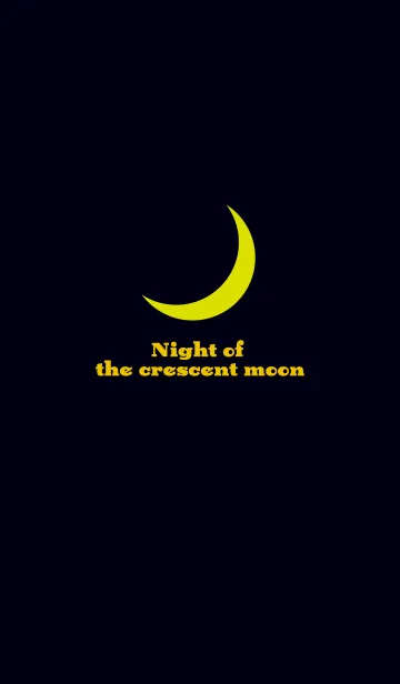 [LINE着せ替え] Night of the crescent moon！の画像1