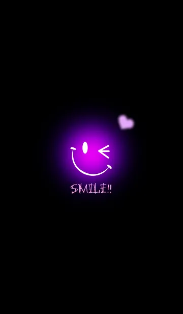 [LINE着せ替え] Smile NEON PINKの画像1