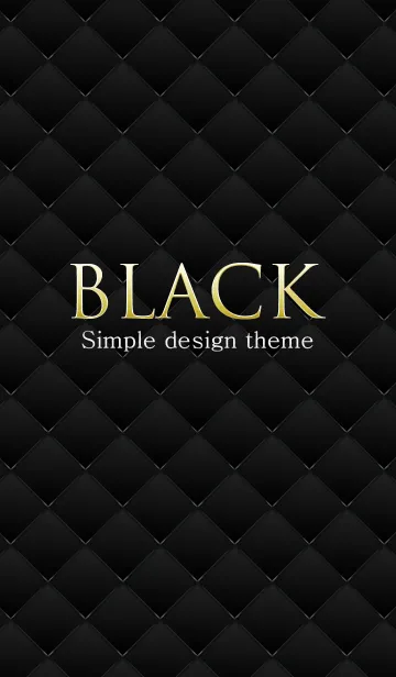 [LINE着せ替え] Stylish Black 2の画像1