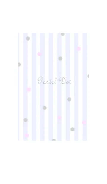 [LINE着せ替え] Pastel color dotの画像1