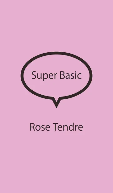 [LINE着せ替え] Super Basic Rose Tendreの画像1