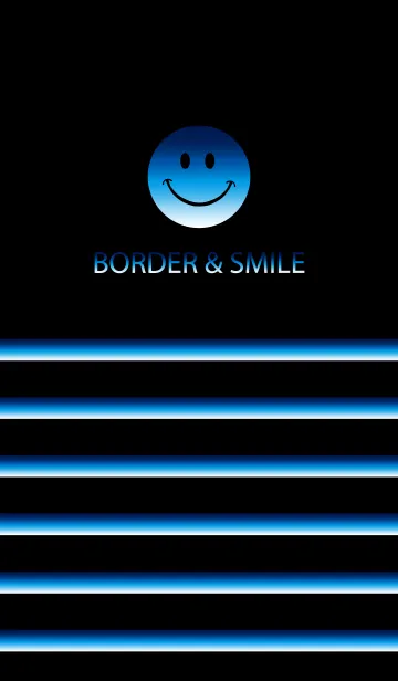 [LINE着せ替え] BORDER ＆ SMILE -SKY-の画像1