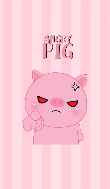 [LINE着せ替え] Angry Pig Icon Theme (jp)の画像1