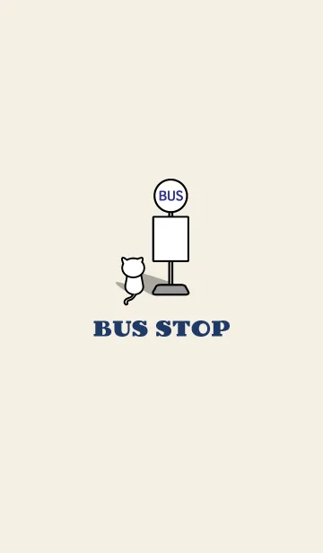 [LINE着せ替え] バス停の画像1
