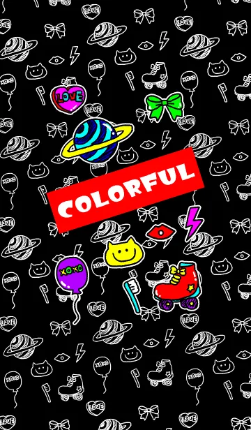 [LINE着せ替え] COLORFUL HARAJUKU☆の画像1