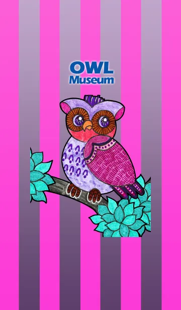 [LINE着せ替え] フクロウ 博物館 124 - Choice Owlの画像1