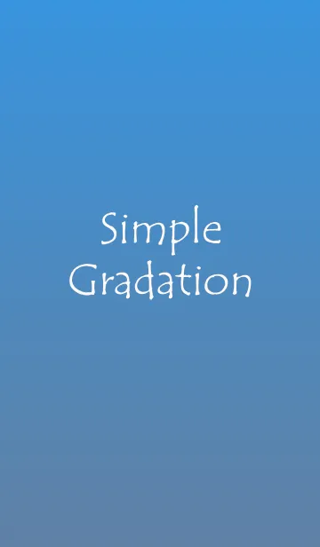 [LINE着せ替え] Simple Gradation -SKY 9-の画像1