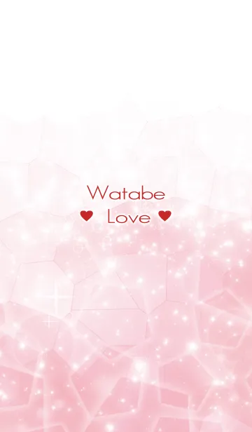 [LINE着せ替え] わたべ Love☆Themeの画像1