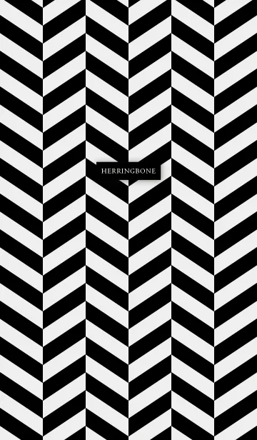 [LINE着せ替え] Herringbone / monochromeの画像1