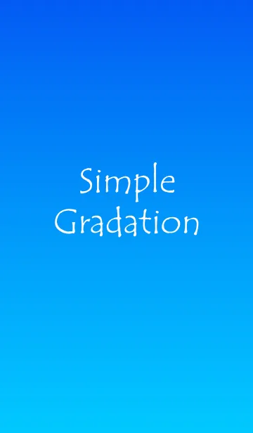 [LINE着せ替え] Simple Gradation -SKY 10-の画像1