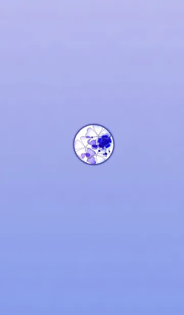 [LINE着せ替え] クローバーサークルサファイアの画像1