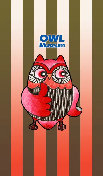 [LINE着せ替え] フクロウ 博物館 126 - Talented Owlの画像1