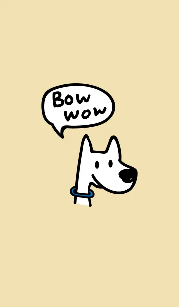 [LINE着せ替え] Bow wow！ (Tom)の画像1