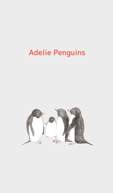 [LINE着せ替え] Adelie Penguinsの画像1