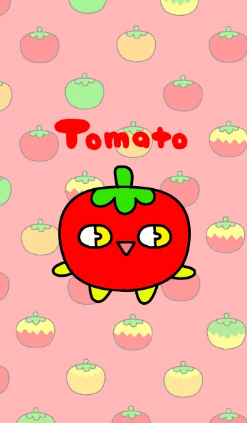 [LINE着せ替え] おいしくてかわいい完熟トマトですの画像1
