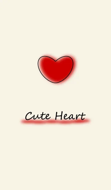 [LINE着せ替え] -Cute Heart-の画像1