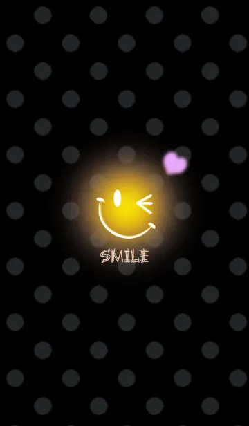 [LINE着せ替え] Smile NEON YELLOWの画像1