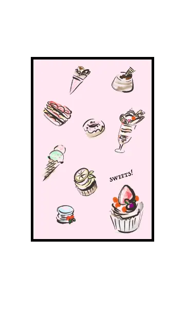 [LINE着せ替え] Sweets a la carteの画像1