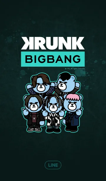 [LINE着せ替え] KRUNK×BIGBANG Ⅱの画像1