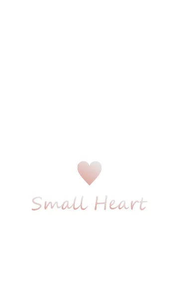 [LINE着せ替え] Small Heart *Brown+Gray*の画像1