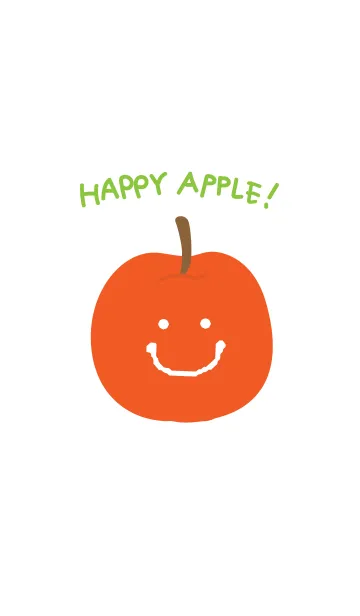 [LINE着せ替え] HAPPY APPLE！の画像1