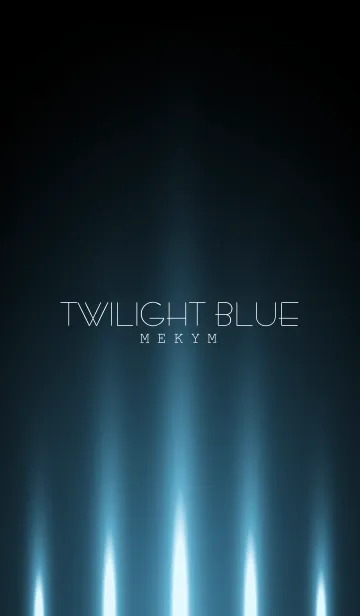 [LINE着せ替え] TWILIGHT BLUE.の画像1