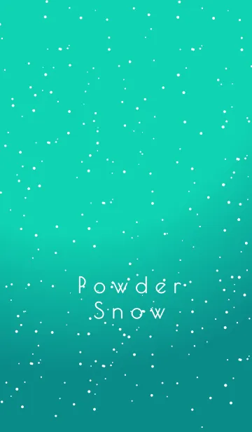 [LINE着せ替え] パウダー スノー スタイルの画像1