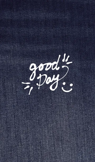 [LINE着せ替え] スマイル-デニム24-の画像1