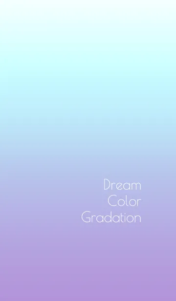 [LINE着せ替え] 夢色グラデーション*紫青白の画像1