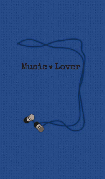 [LINE着せ替え] musiclover + 青/緑の画像1