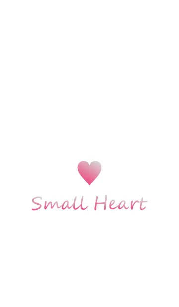 [LINE着せ替え] Small Heart *Red+Gray*の画像1