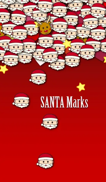 [LINE着せ替え] SANTA Marks ＠冬特集の画像1