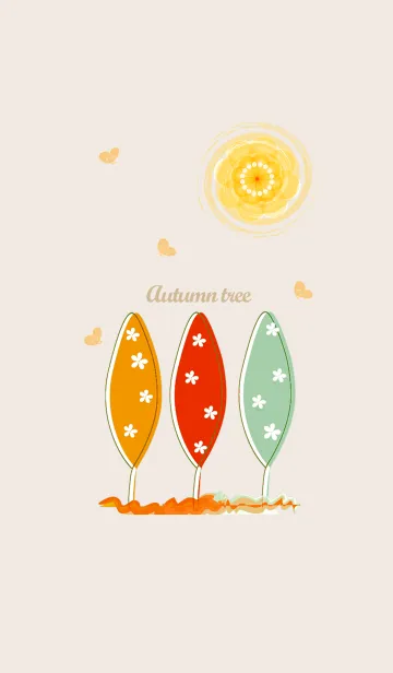 [LINE着せ替え] artwork_Autumn treeの画像1