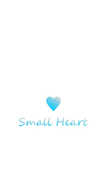 [LINE着せ替え] Small Heart *Blue+Gray*の画像1