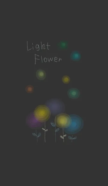 [LINE着せ替え] Light flowerの画像1