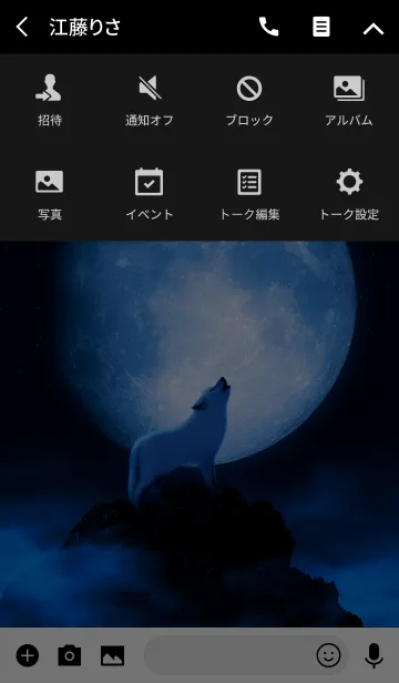 [LINE着せ替え] SolitaryWolfの画像4