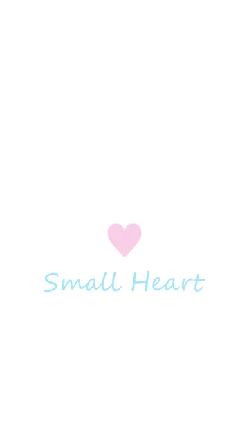 [LINE着せ替え] Small Heart *Pink+Blue*の画像1