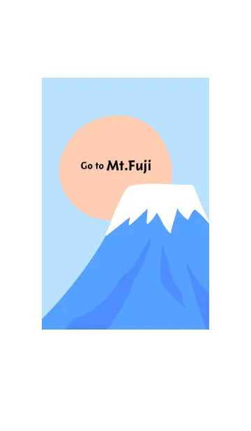 [LINE着せ替え] 富士山へ行こうの画像1