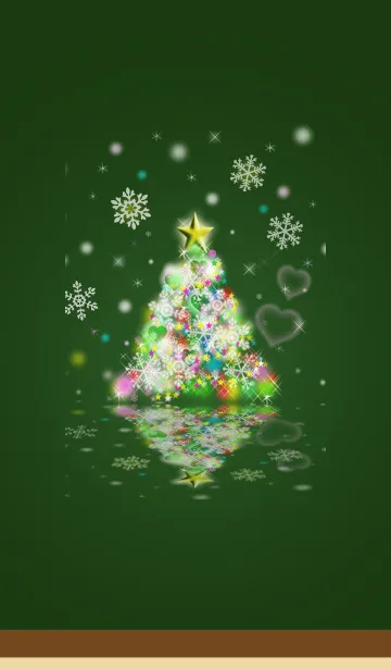 [LINE着せ替え] イルミネーションツリー19＠冬特集の画像1