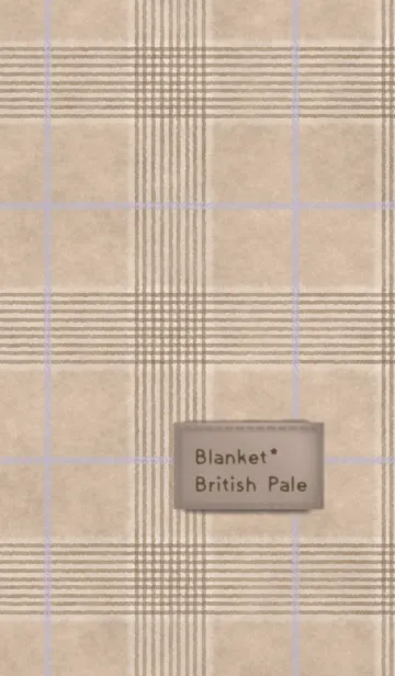 [LINE着せ替え] British Blanket*Pale＠冬特集の画像1